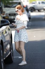 KATE MARA Leaves Little Dom