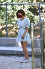 KATE MARA Out at a Park in Los Feliz 09/12/2021