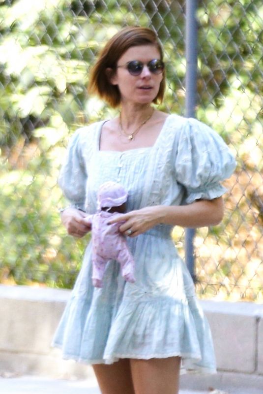 KATE MARA Out at a Park in Los Feliz 09/12/2021