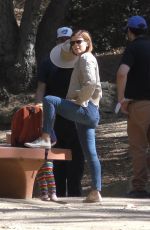 KATE MARA Out at a Park in Los Feliz 09/19/2021