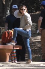 KATE MARA Out at a Park in Los Feliz 09/19/2021