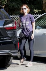KATE MARA Out at Griffith Park in Los Feliz 09/07/2021