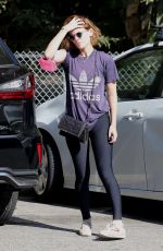 KATE MARA Out at Griffith Park in Los Feliz 09/07/2021