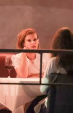 KATE MARA Out for Dinner at Crossroads in West Hollywood 09/22/2021