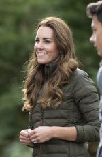 KATE MIDDLETON at Windermere Adventure Training Centre with RAF Cadets 09/21/2021