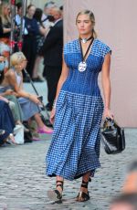 KATE UPTON at Tory Burch Runway Show at New York Fashion Week 09/12/2021