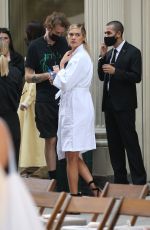 KATE UPTON Rehearses for Tory Burch SS22 Show at New York Fashion Week 09/12/2021