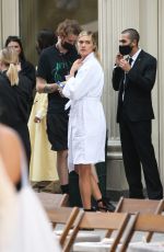KATE UPTON Rehearses for Tory Burch SS22 Show at New York Fashion Week 09/12/2021