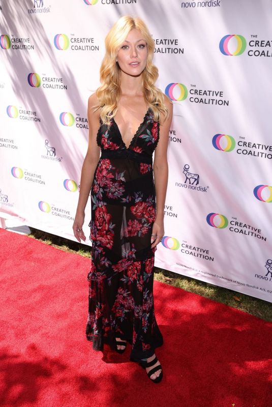 KATHERINE MCNAMARA at 7th Annual Television Humanitarian Awards in Los Angeles 09/18/2021