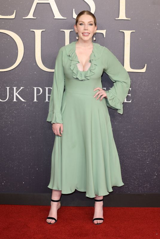 KATHERINE RYAN at Last Duel Premiere in London 09/23/2021