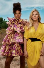 KATHERYN WINNICK and KYLIE BUNBURY in Emmy Magazine, October 2021