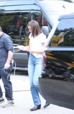 KATIE HOLMES Arrives at Global Citizen Concert in New York 09/25/2021