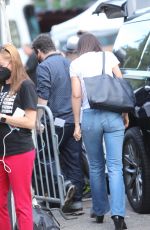 KATIE HOLMES Arrives at Global Citizen Concert in New York 09/25/2021