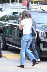KATIE HOLMES Arrives at Global Citizen Concert in New York 09/25/2021