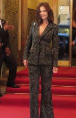 KATIE HOLMES Arrives at NYFW at Gotham Hall in New York 09/07/2021