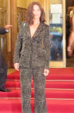 KATIE HOLMES Arrives at NYFW at Gotham Hall in New York 09/07/2021