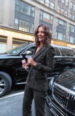 KATIE HOLMES Arrives at NYFW at Gotham Hall in New York 09/07/2021