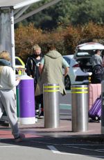 KATIE PRICE Arrives at Stanstead Airpor 09/24/2021