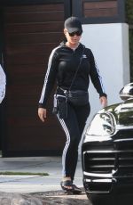KATY PERRY Leaves Benny Blanco in Hollywood 09/28/2021