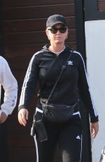 KATY PERRY Leaves Benny Blanco in Hollywood 09/28/2021