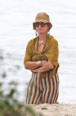 KATY PERRY Out at a Beach in Santa Barbara 08/31/2021