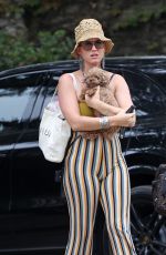 KATY PERRY Out at a Beach in Santa Barbara 08/31/2021