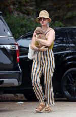 KATY PERRY Out at a Beach in Santa Barbara 08/31/2021