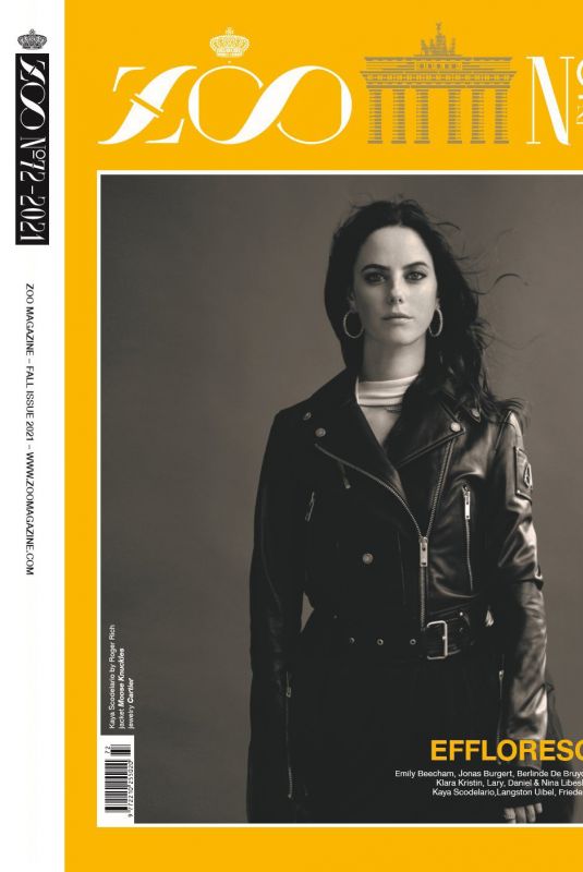 KAYA SCODELARIO for Zoo Magazine, 2021
