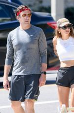 KEELEY HAZELL and Jason Sudeikis Out Hiking in Los Angeles 09/12/2021