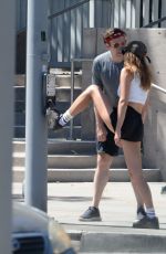 KEELEY HAZELL and Jason Sudeikis Out Hiking in Los Angeles 09/12/2021