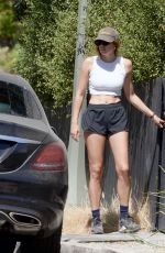 KEELEY HAZELL Out Hiking in Los Angeles 09/23/2021