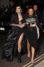 KEHLANI and JORJA SMITH at British Vogue and Tiffany & Co Celebrate Fashion and Film in London 09/20/2021