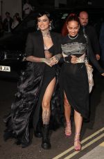 KEHLANI and JORJA SMITH at British Vogue and Tiffany & Co Celebrate Fashion and Film in London 09/20/2021