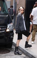 KEHLANI Arrives at a Fashion Show in New York 09/08/2021