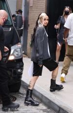 KEHLANI Arrives at a Fashion Show in New York 09/08/2021