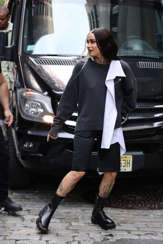 KEHLANI Arrives at a Fashion Show in New York 09/08/2021