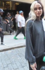 KEHLANI Arrives at Spring Studios in New York 09/15/2021