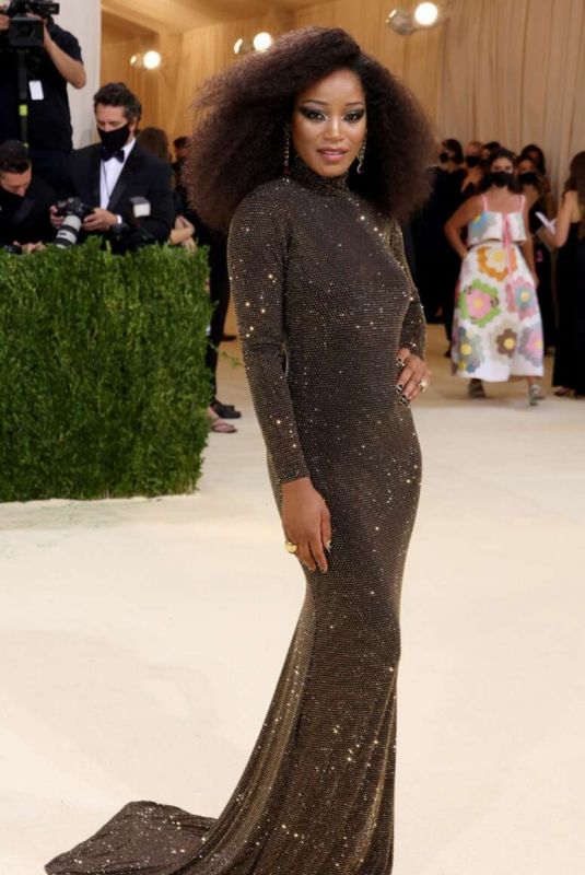 KEKE PALMER at 2021 Met Gala in New York 09/13/2021