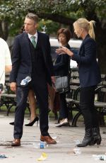 KELLI GIDDISH on the set of Law and Order: Special Victims Unit in New York 09/16/2021