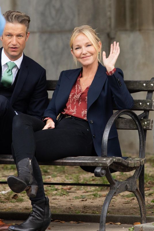 KELLI GIDDISH on the set of Law and Order: Special Victims Unit in New York 09/16/2021