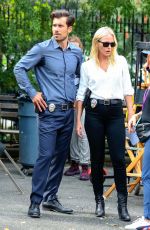 KELLI GIDDISH on the Set of Law and Order: SVU in New York 09/08/2021