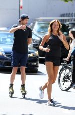 KELLY BENSIMON and Nicholas Stefanov Out in New York 09/06/2021