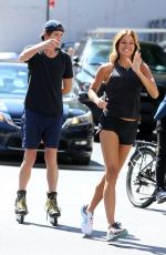 KELLY BENSIMON and Nicholas Stefanov Out in New York 09/06/2021