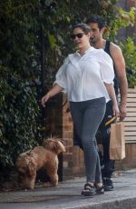 KELLY BROOK Out and About in London 09/12/2021