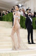 KENDALL JENNER at 2021 Met Gala in New York 09/13/2021