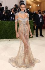KENDALL JENNER at 2021 Met Gala in New York 09/13/2021