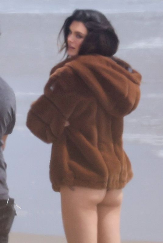 KENDALL JENNER at a Photoshoot on the Beach in Malibu 09/03/2021