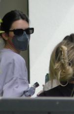 KENDALL JENNER Grabs Snacks Before a Forma Pilates Class in West Hollywood 09/28/2021