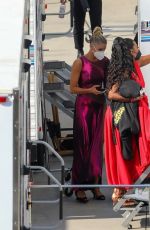 KENYA MOORE at Dancing With The Stars Studios in Los Angeles 09/20/2021