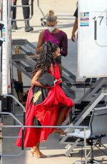 KENYA MOORE at Dancing With The Stars Studios in Los Angeles 09/20/2021